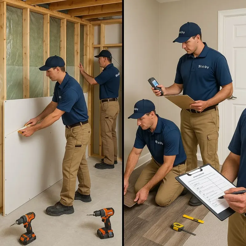 Repairs and Reconstruction process in Banks County, GA