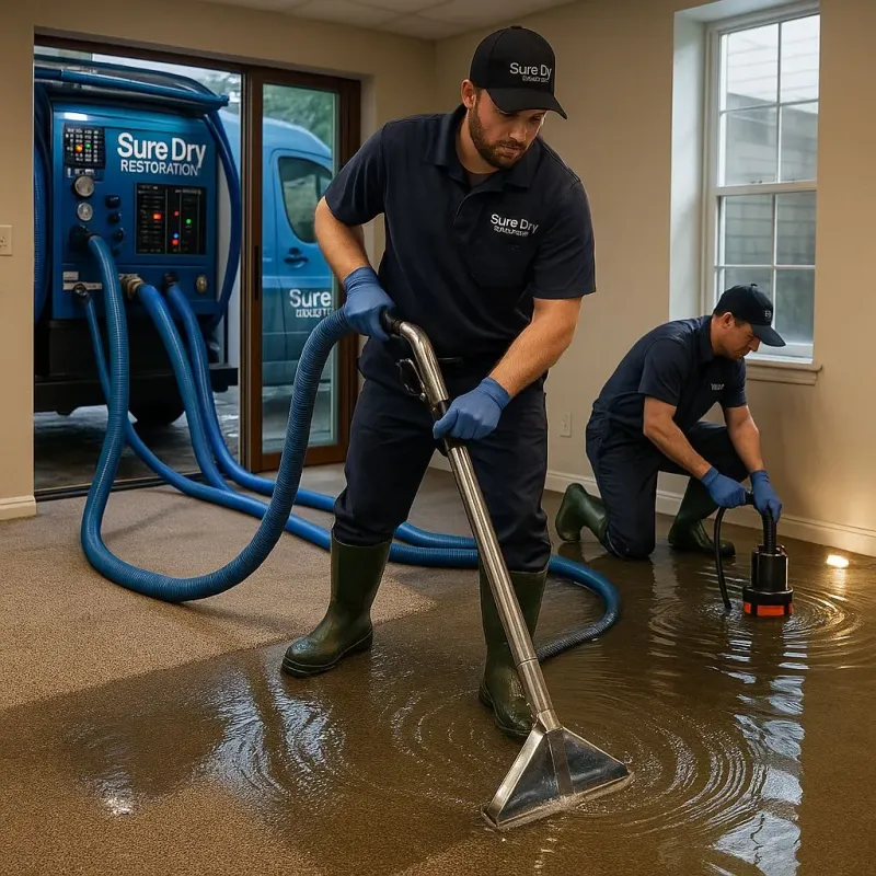 Water Extraction and Removal process in Banks County, GA